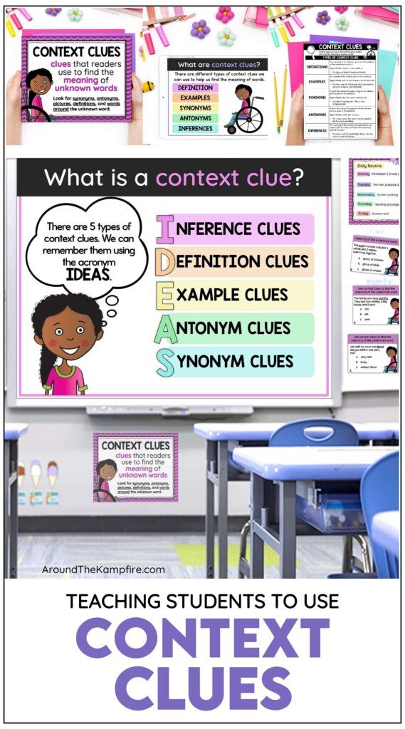 Context clues activities 3rd grade