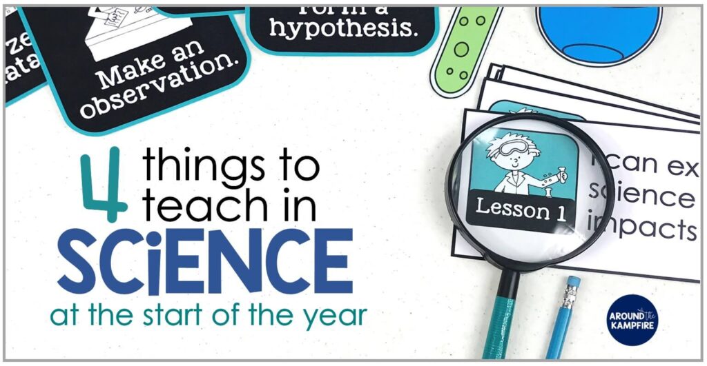 Teaching ideas and beginning of the year science activities for 2nd and 3rd grade.