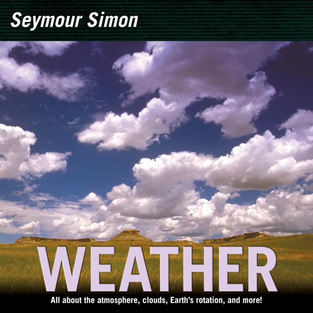 Weather books for kids. 