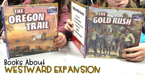 I've looked for years but have finally found informational books about Westward Expansion in a second and third grade reading level!