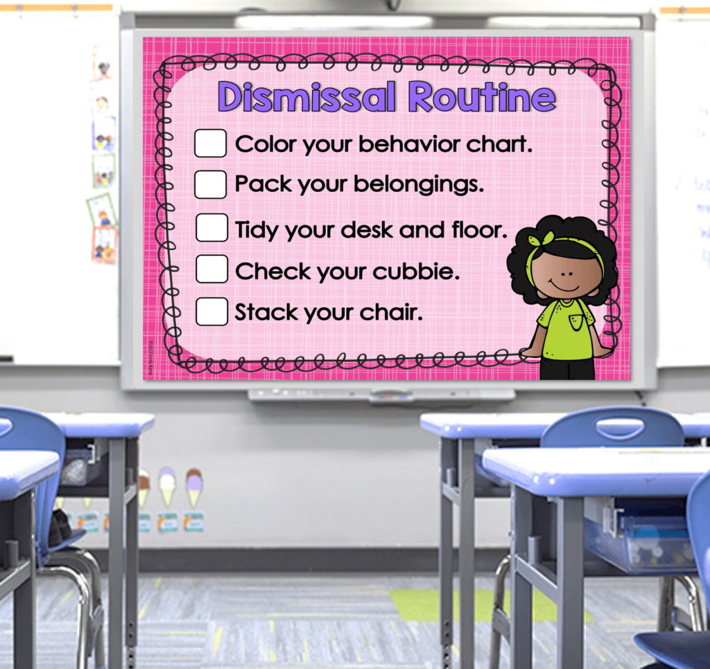 dismissal routine procedures powerpoint
