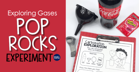 Solid, liquid, gas: Pop rocks science experiment for kids