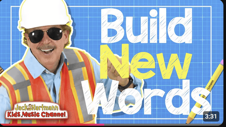 Build New Words prefix song. 