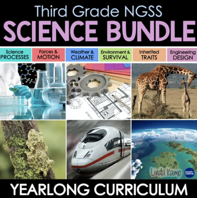 3rd grade science curriculum bundle